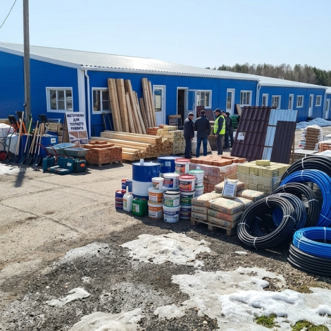 Стройматериалы для дачного строительства в Заокском районе